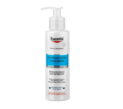 Eucerin DermatoClean [Hyaluron] Reinigungsmilch, 200ml,  PZN: 16143109