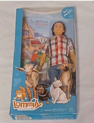 Lammily Boy Animal Rescuer Doll New in Shipping Box Realistic