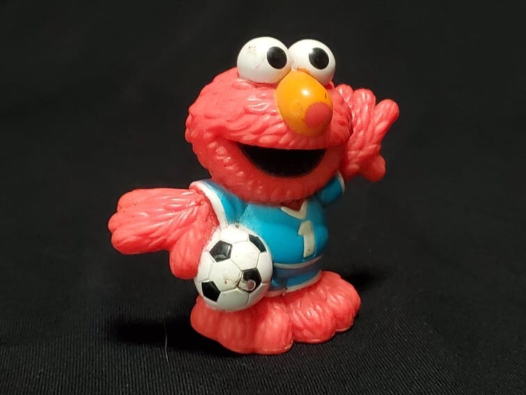 Elmoさま専用 Soccer Elmo - Vintage 2005 Hasbro PBS Jim Henson Sesame Street 2.5