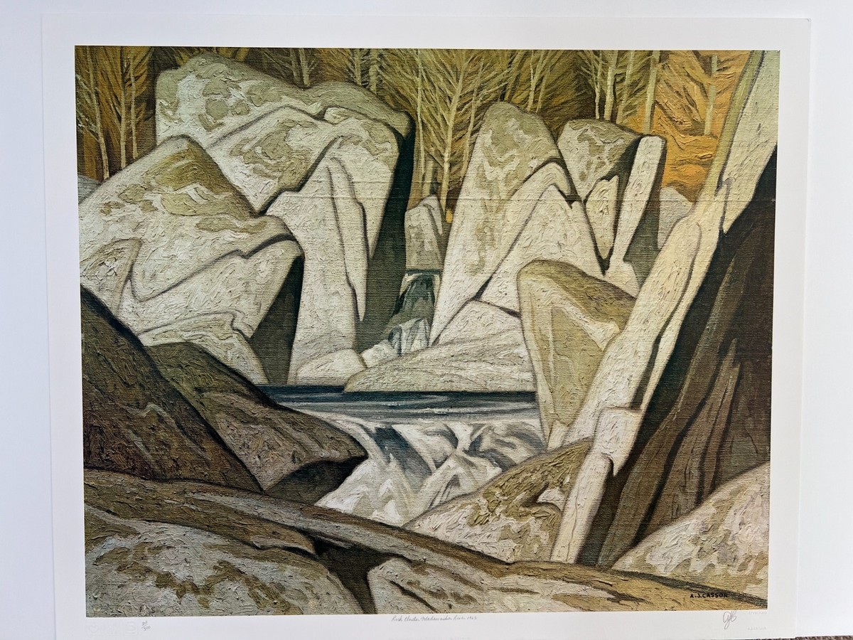 A.J. CASSON group of seven SIGNED 
