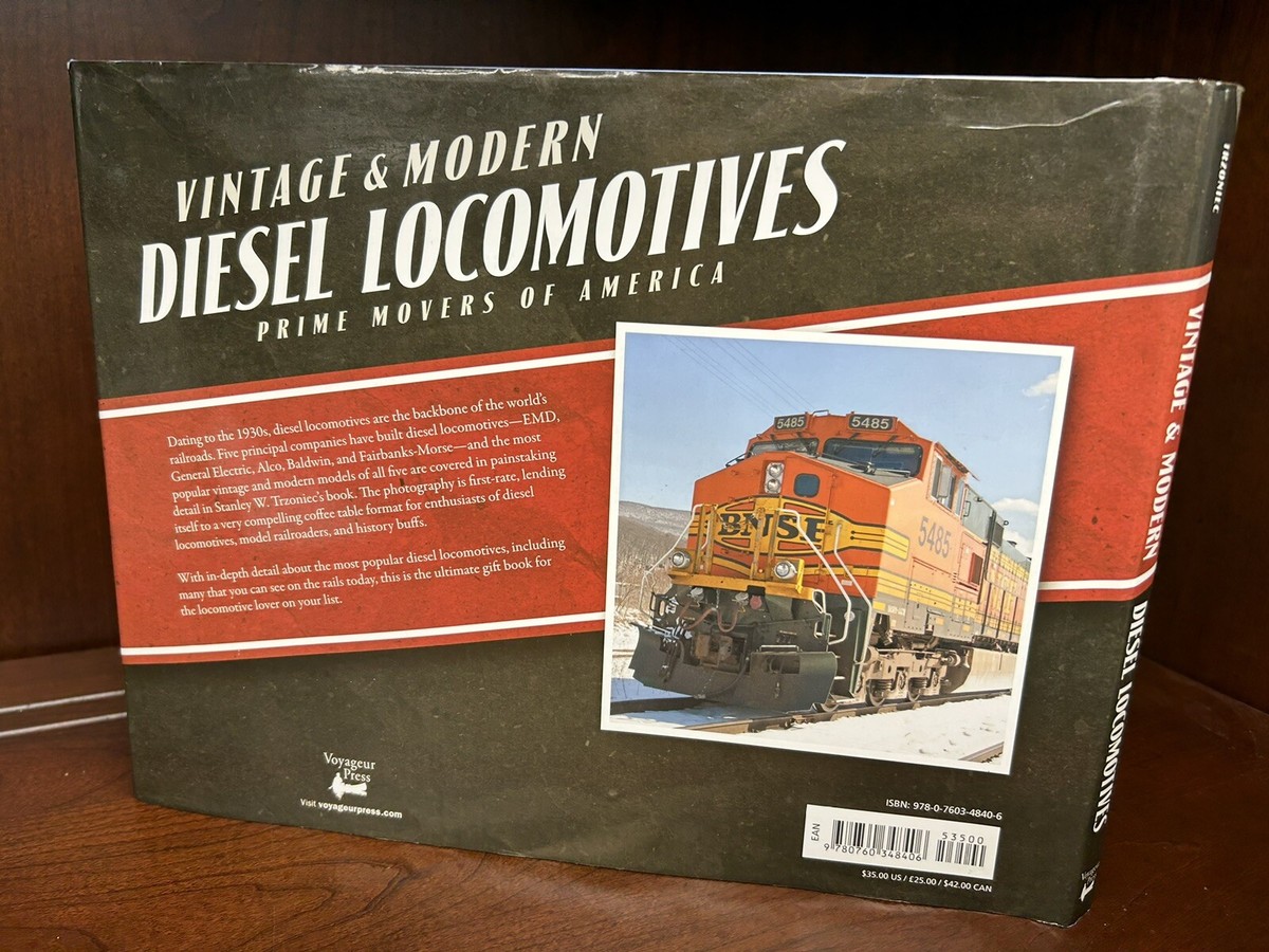 Vintage & Modern Diesel Locomotives: Prime Movers of America by