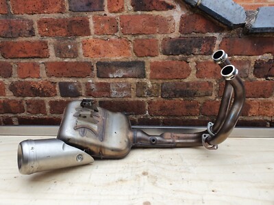 YAMAHA XSR 700 2016-2020 EXHAUST SYSTEM COMPLETE ORIGINAL OEM (B34) Genuine