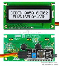 White IIC/I2C/TWI 16x2 Character LCD Display Module for Arduino w/Wire,Library