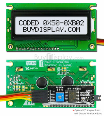 Arduino Lcd Display Display LCD 16x2 Con Interfaccia I2C - Sfondo - Foto 3