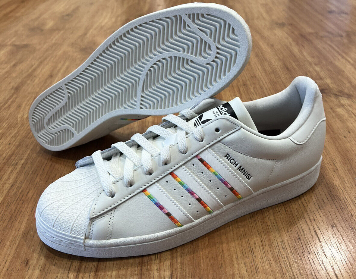 adidas Superstar PRIDE RM Shoes - White, Unisex Lifestyle