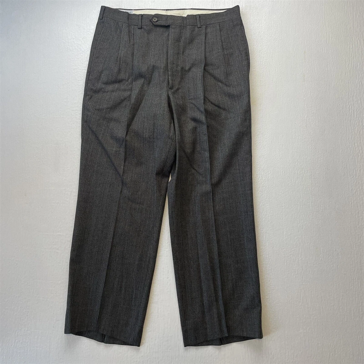 slim fit dress slacks Plaid Suit Pant | Winter-plaid main image 0