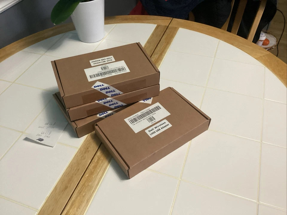 (4) DELL WIRELESS 1450 USB ADAPTER NEW SEALED - Image 4 of 4