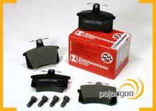 Für Audi Cabrio - Zimmermann Bremsbeläge mit 4 Schrauben für hinten die Hinterac