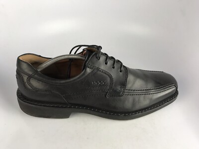 Brown Leather Ecco Seattle Apron Toe Tie ECCO Men's Size 44 US 10