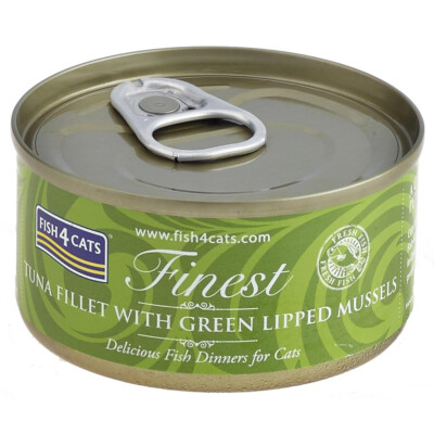 Fish4Cats Katzen-Nassfutter 70g Dosen - 15 leckere Geschmacksrichtungen - Makrele, Thunfisch & mehr