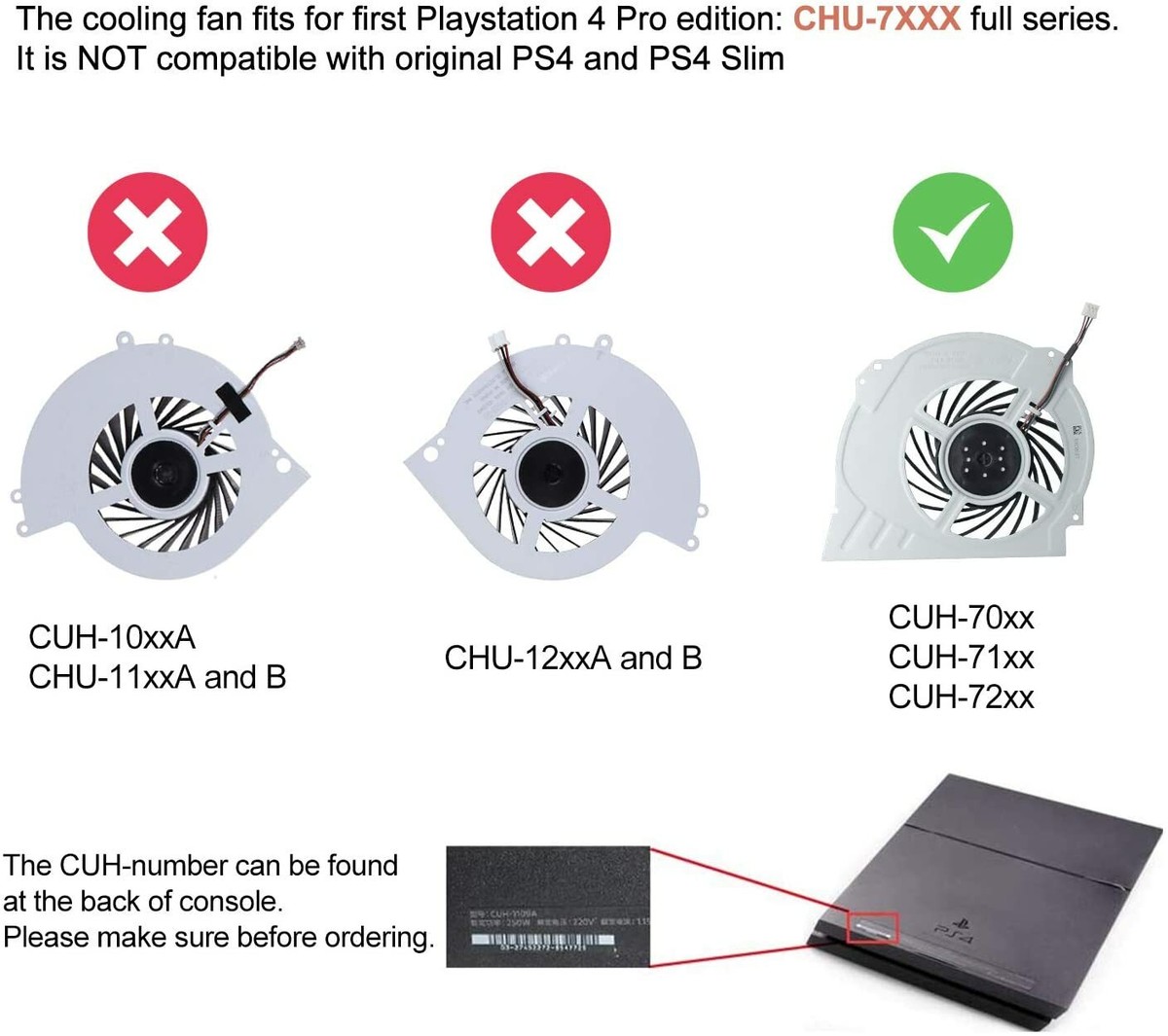 Ps4 Quieter Loud Fan Noise Ps4 Pro Playstation Pro Replacement
