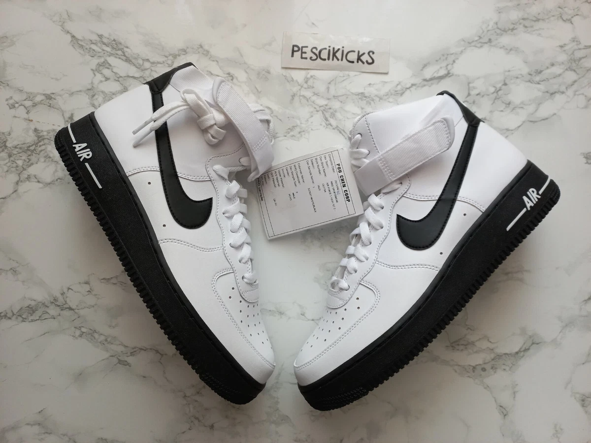 Nike Air Force 1 High Black White Promo Sample