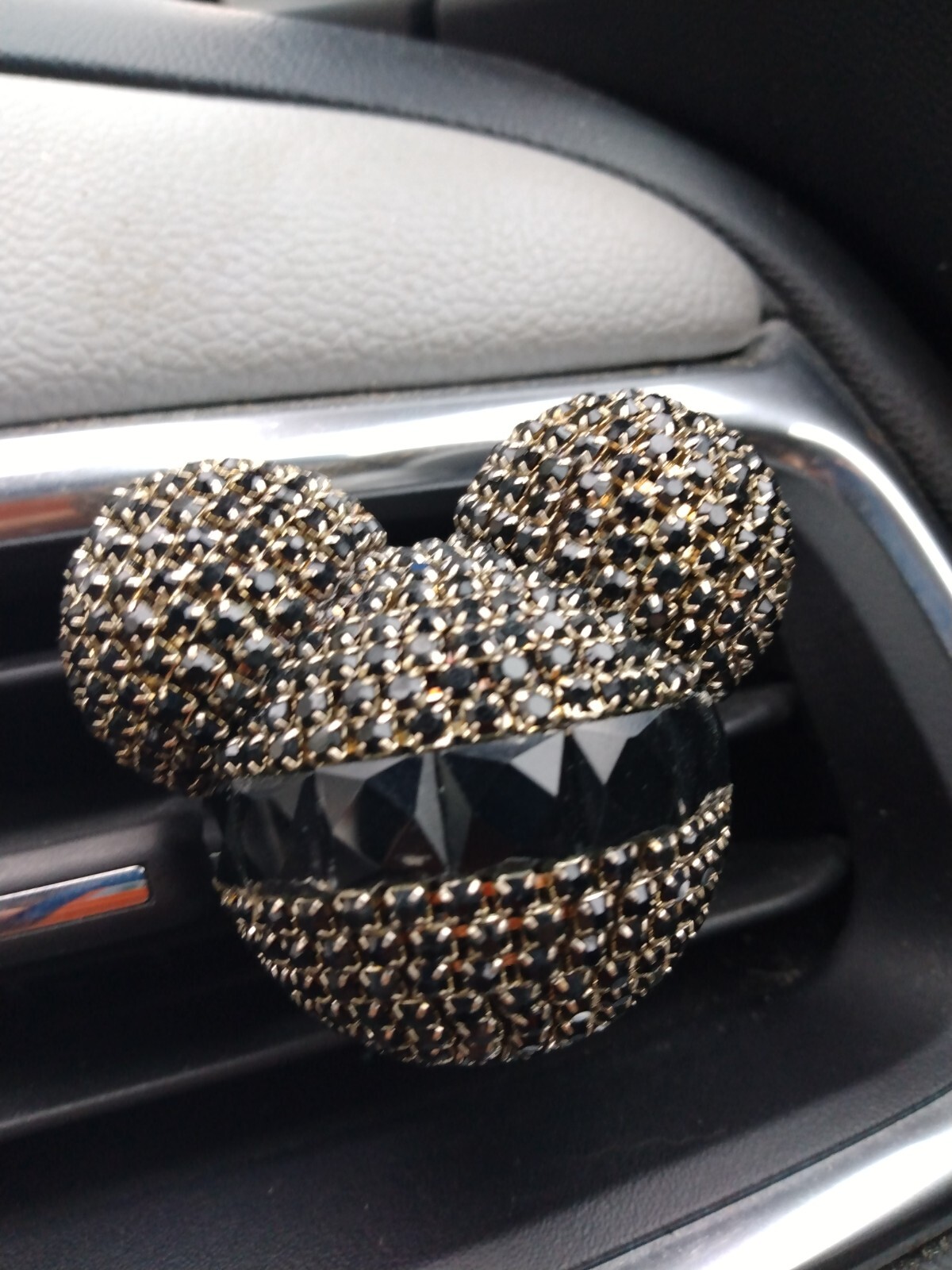 NEW Mickey Mouse Rhinestone Car Air Freshener Fragrance Diffuser eBay