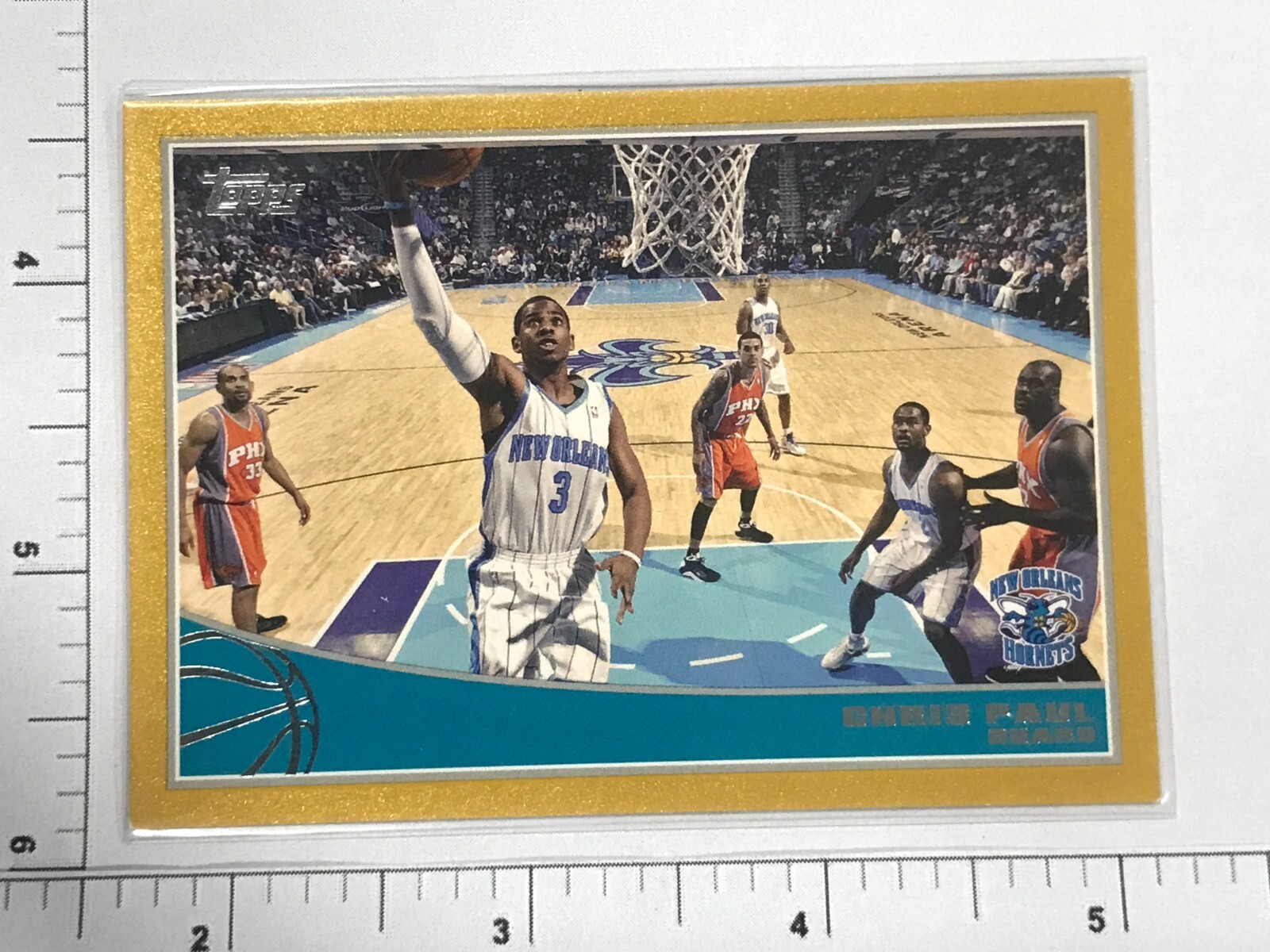 Serial Numberd #d /2009-10 Topps Gold #185 Chris Paul Charlotte Hornets