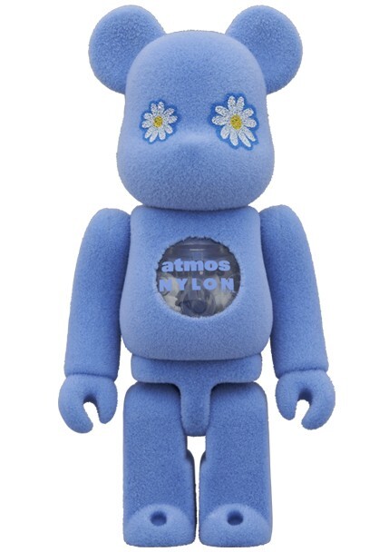 MEDICOM TOY BE@RBRICKatmos × NYLON JAPAN TYPE-2 100％ & 400
