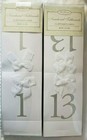 Amscan APPLIQUE BOW NUMBERED TABLECARDS - Set of 2 (1-12 & 13-24)