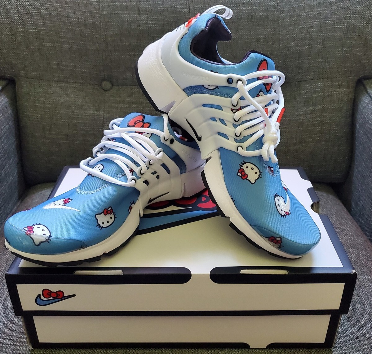 Nike Air Presto Hello Kitty 2022 US Size 10 Brand New | eBay