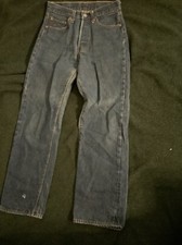 Vintage 70s Levis 501 Jeans Redline Selvedge 6 USA 27   Rare