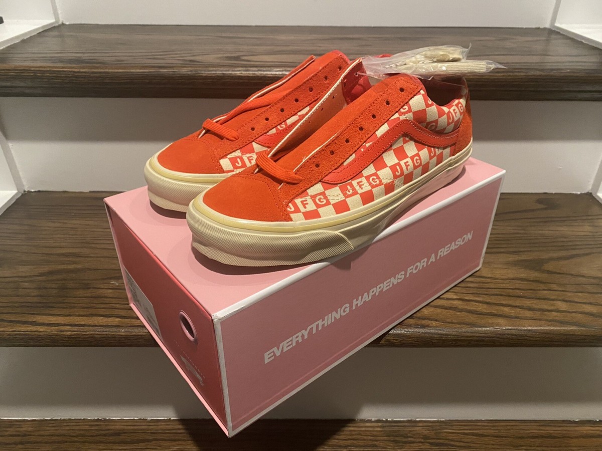 Vans Vault OG Style 36 LX Joe Freshgoods The Honeymoon Stage Red Size 11