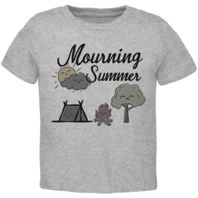 Back To School Mourning Summer Beach Toddler T Shirt