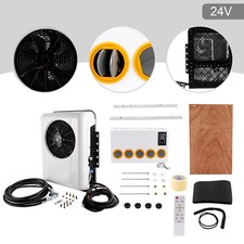 DC 24V A/C Kit Vehicle Split Air Conditioner Universal Fits Truck Bus RV Caravan