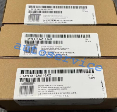 New Siemens 6AV6 641-0AA11-0AX0 6AV6641-0AA11-0AX0 By Fedex or DHL#hl