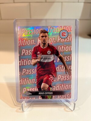2024 Topps Chrome MLS Soccer Hugo Cuypers Team Tags #TT-6 Chicago Fire