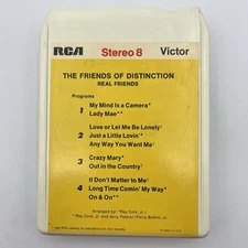 Friends of Distinction - Real Friends - Restored 8 Track Tape - New Pad & Splice