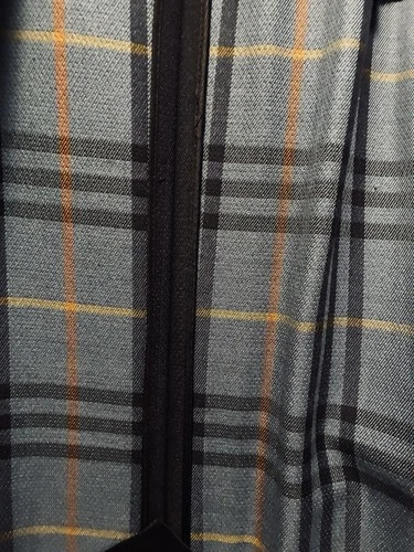 Burberry London Men's Navy Herringbone Long Lined Overcoat Coat Size 38 Reg image 13