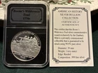 Danbury Mint American History Boone’s Wilderness 1 oz .999 Fine Silver With COA
