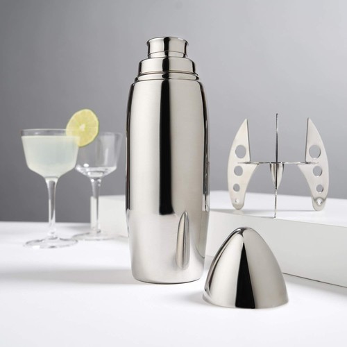 Rocket Cocktail Shaker with Strainer Bar Set for Cold Brew Cocktails, Margarita, - Picture 7 of 9