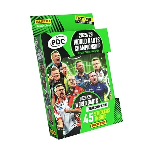 Panini PDC 2025/26 World Darts Championship: Pocket Collector's Tin (45 Stickers