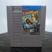 Freedom Force Nintendo NES Game Cart Only Tested Sunsoft Zapper NES-FE-USA