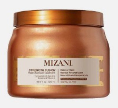 Mizani Strength Fusion Recover Mask - Intense Night-Time Treatment, For Damaged