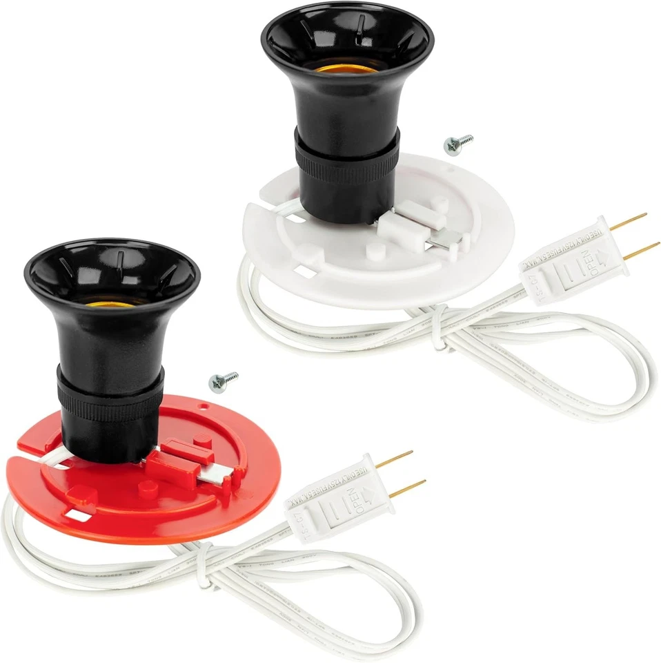 Blow Mold Light Kit Replacement 2-Pack – Light Cords for Blow Mold Plastics