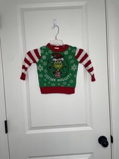 Dr. Seuss The Grinch Kids Sweater 12M
