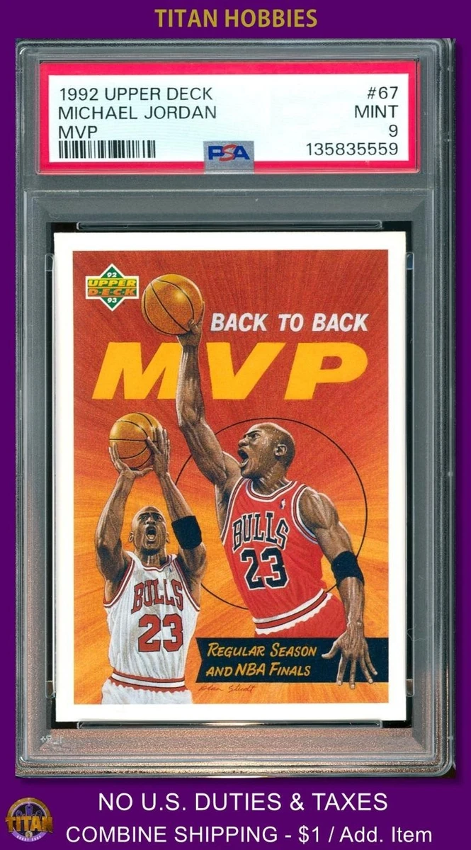 スポーツ選手 Michael Jordan SP PSA 9 Michael Jordan 9 Graded Basketball Autographed Sports Trading