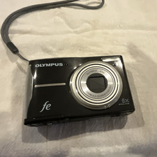 Olympus FE-46 12MP Compact Digital Camera 5x Opt Zoom 2.7in USB Black