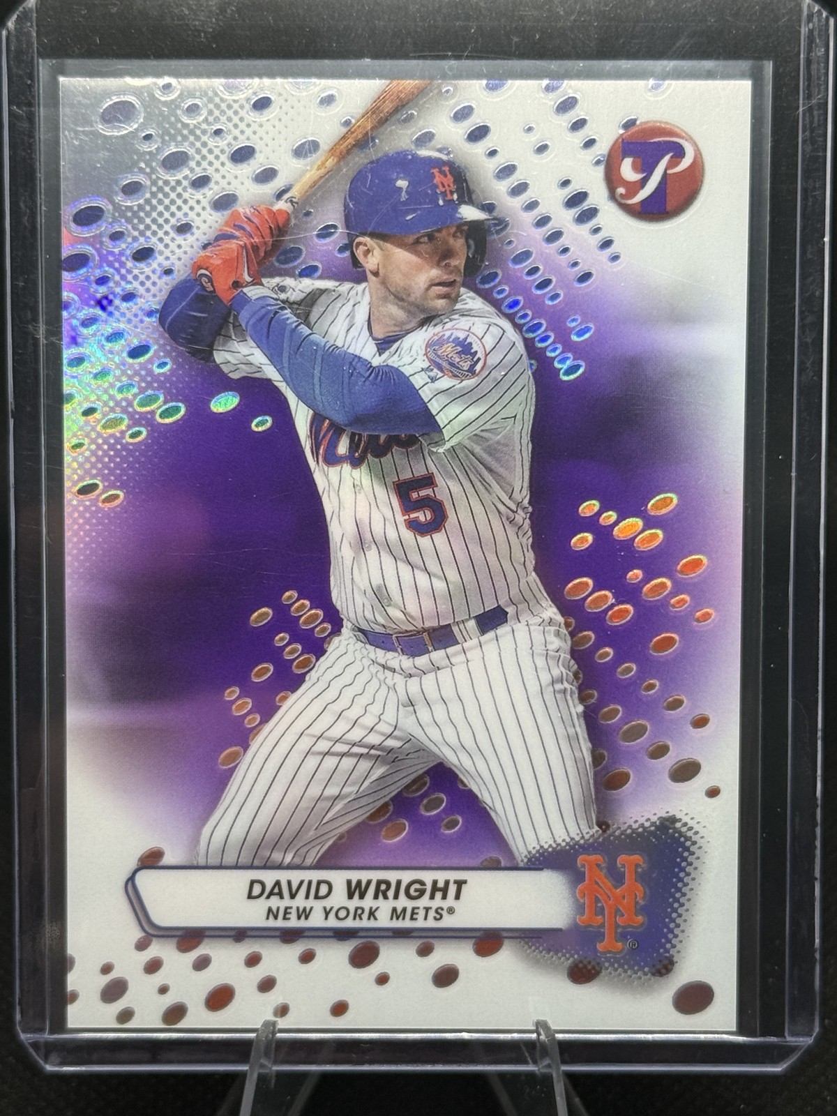 2023 Topps Pristine - David Wright #135 Purple Refractor /99