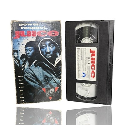 Juice 1992 VHS Tape Tupac Shakur Omar Epps Hip-Hop Classic 