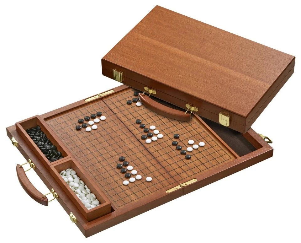 Philos Go set in Portable Wooden Case (UK) - Image 1 of 4