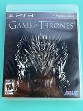 Game of Thrones 2012 Sony PlayStation 3 PS3 Video Game Complete CIB