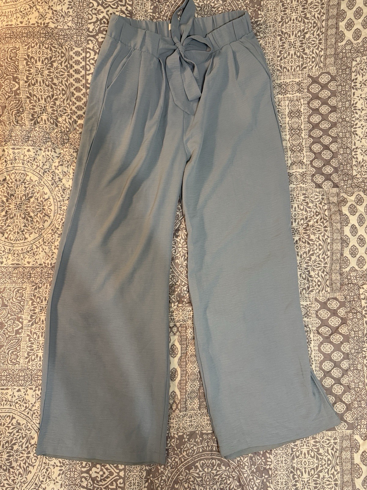 Dictionary Women’s Polyester Light Blue Elastic W… - image 2