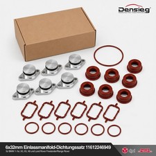 Densieg Drallklappen Dichtung Satz 6 x 32mm Swirl Flaps f�r BMW X3 X5 X6 M57