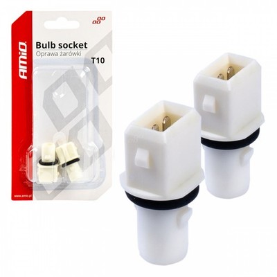 Sockelwürfel-Lampenfassung T10 W5W W3W W16W AMIO-03047