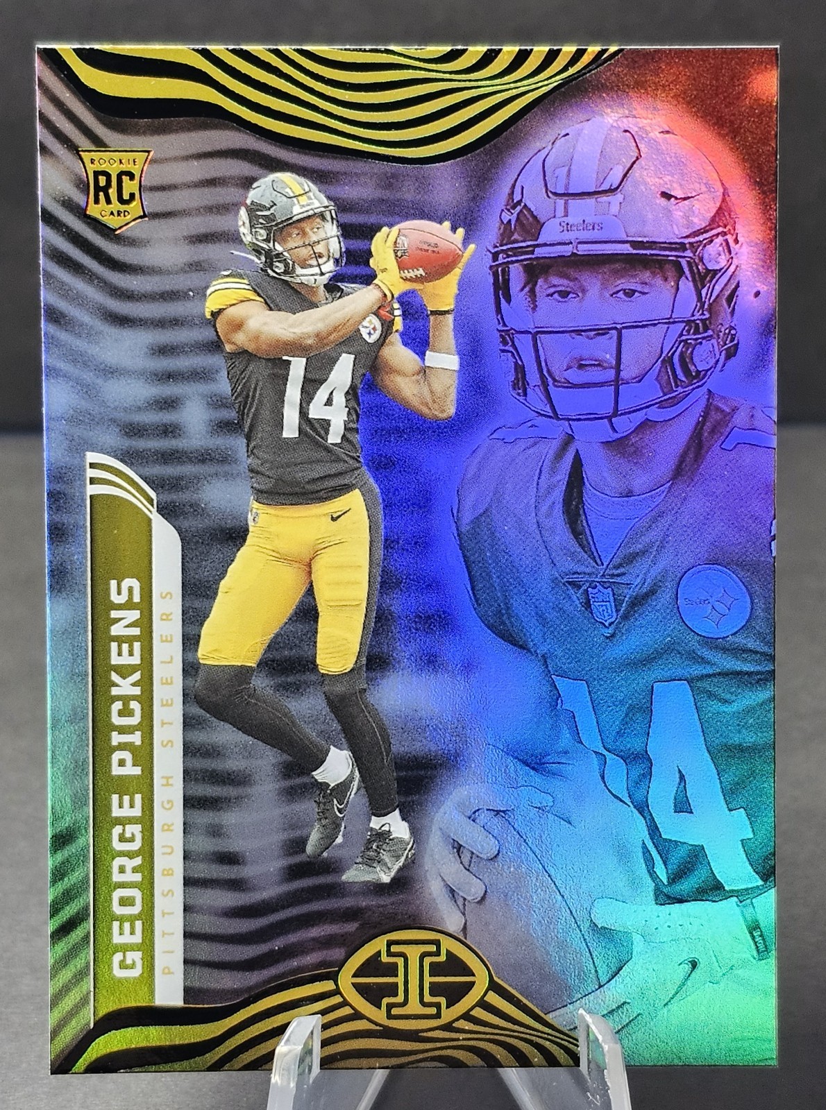 2022 Panini Illusions Football George Pickens #66 RC Dallas Cowboys 