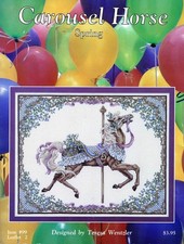 Carousel Horse Cross Stitch Pattern Teresa Wentzler