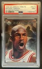 1997-98 Upper Deck Michael Jordan Tribute Reflections #MJ78 Bulls PSA 9
