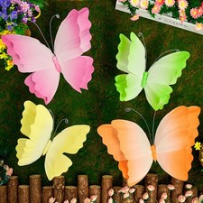 Butterfly Party Decorations Hanging Gradient Colors Butterfly Decorations Gar...
