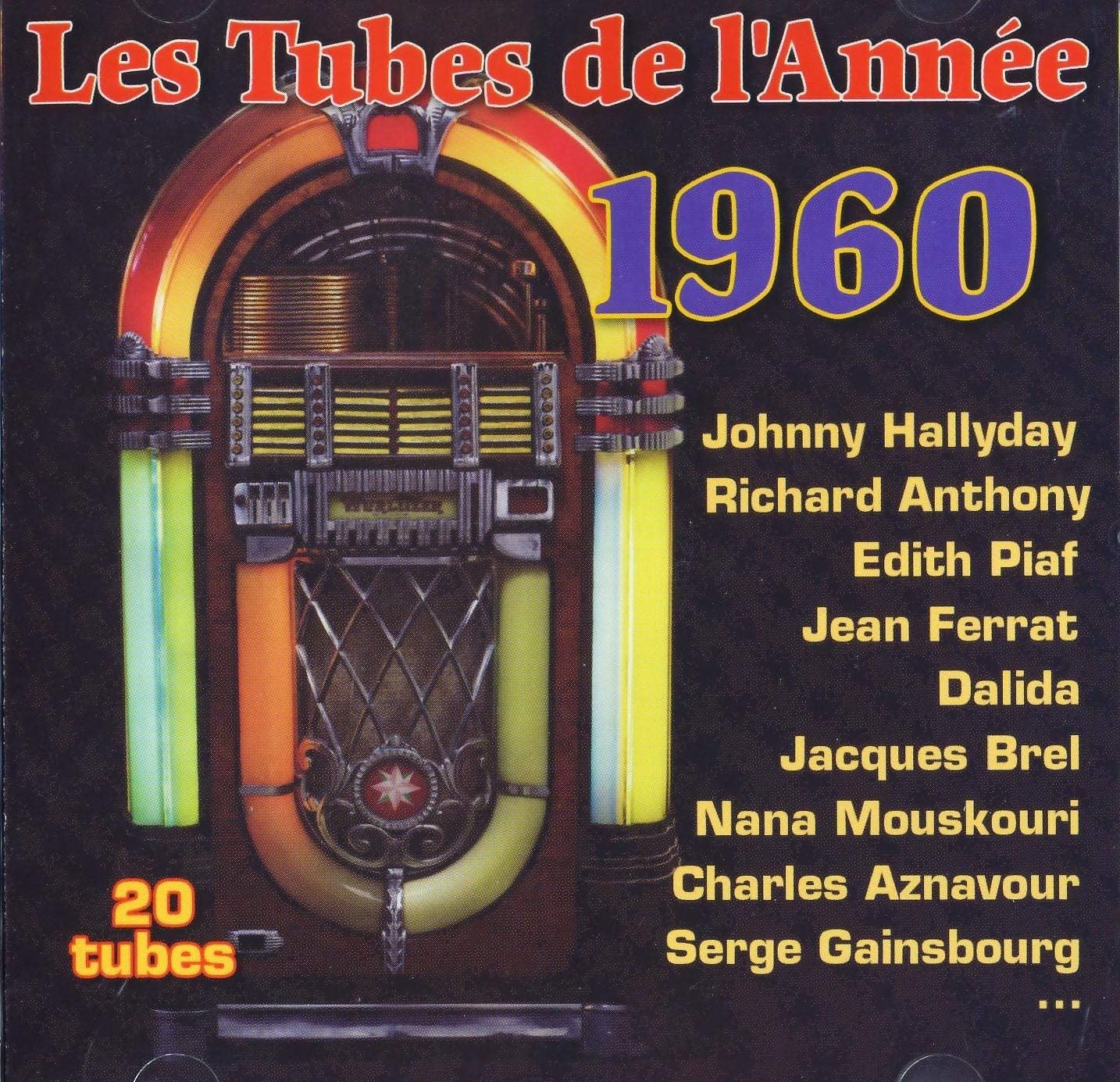 Сборник TUBES DE LANNEE 1960 - CD (компакт-диск)